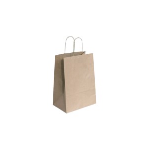 BOLSA DE PAPEL KRAFT ZAFIRO 18x08x20